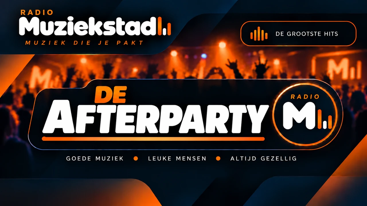 Muziekstad De Afterparty · goede muziek, leuke mensen, altijd gezellig