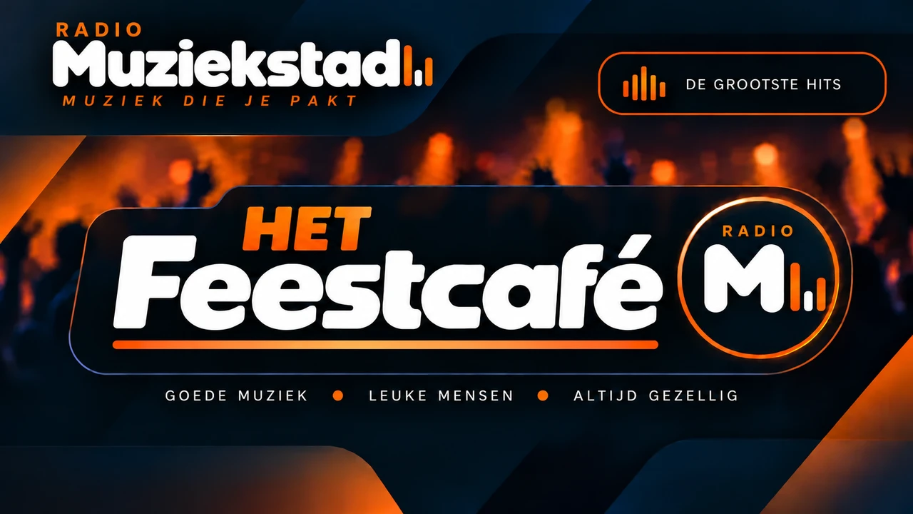 Muziekstad Het Feestcafé · goede muziek, leuke mensen, altijd gezellig